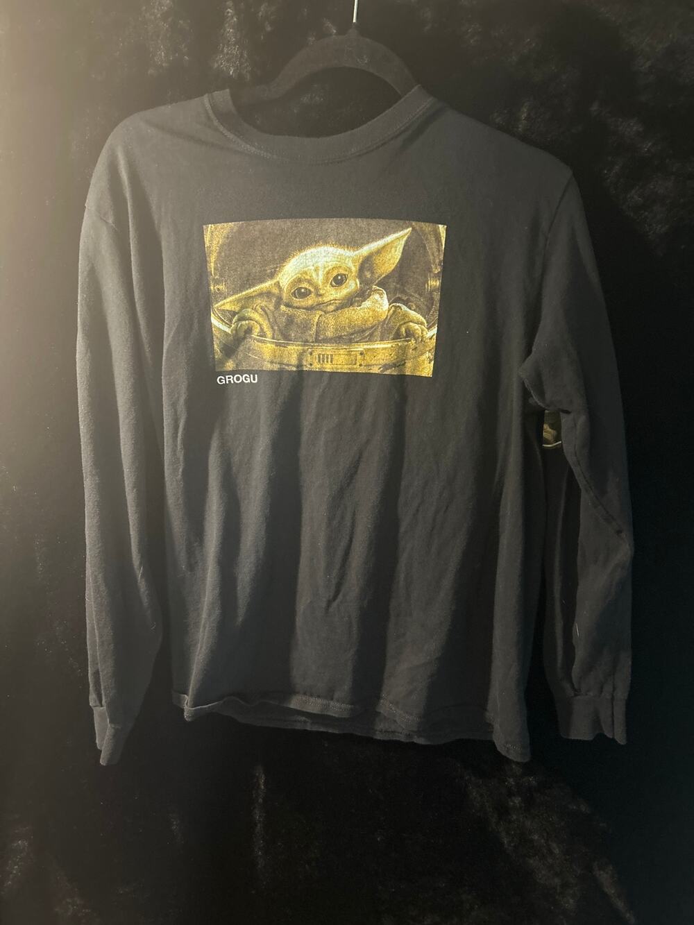 Star Wars The Mandalorian Grogu Baby Yoda Long Sleeve Medium